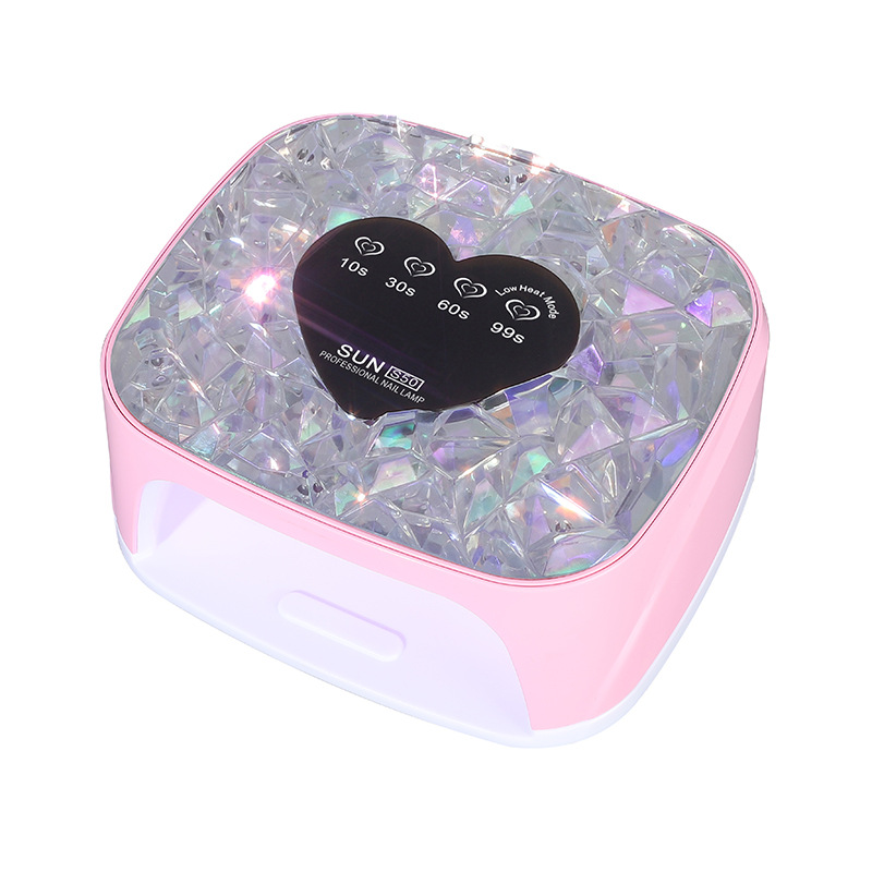 The manufacturer supplies S50 dual-source high-power nail lamp, nail light therapy, long-lasting intelligent sensor nail lamp, and nail one-line lamp details Picture