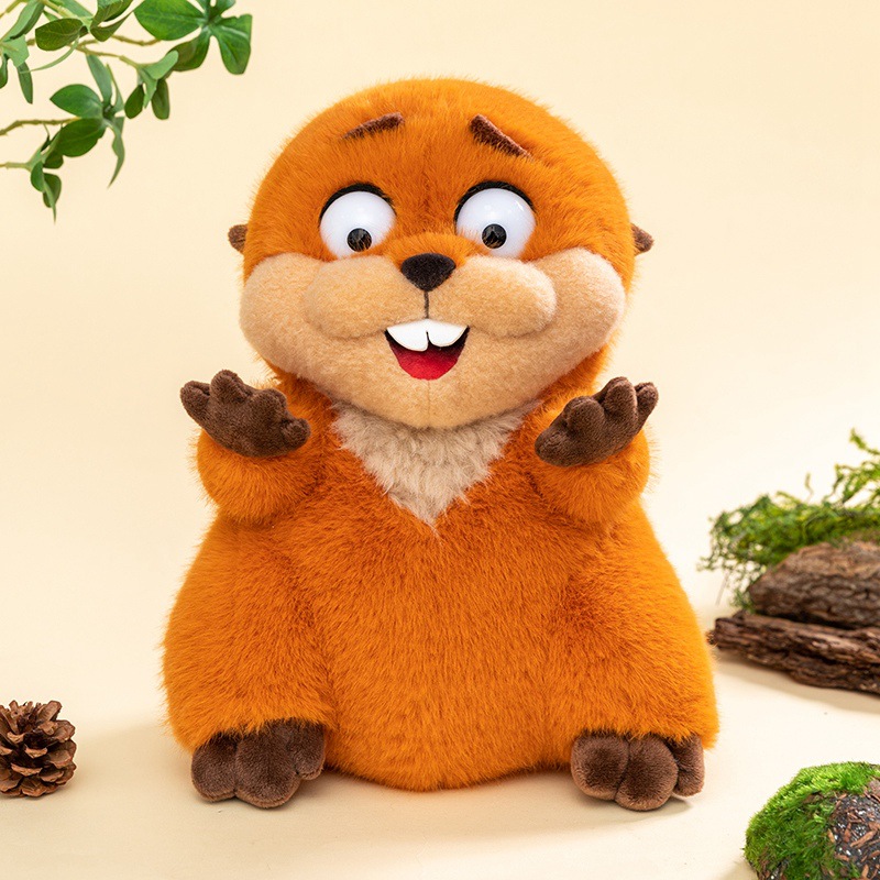 Trendy toy Capybara Lulu plush toy Squirrel doll Custom plush toy 15cm