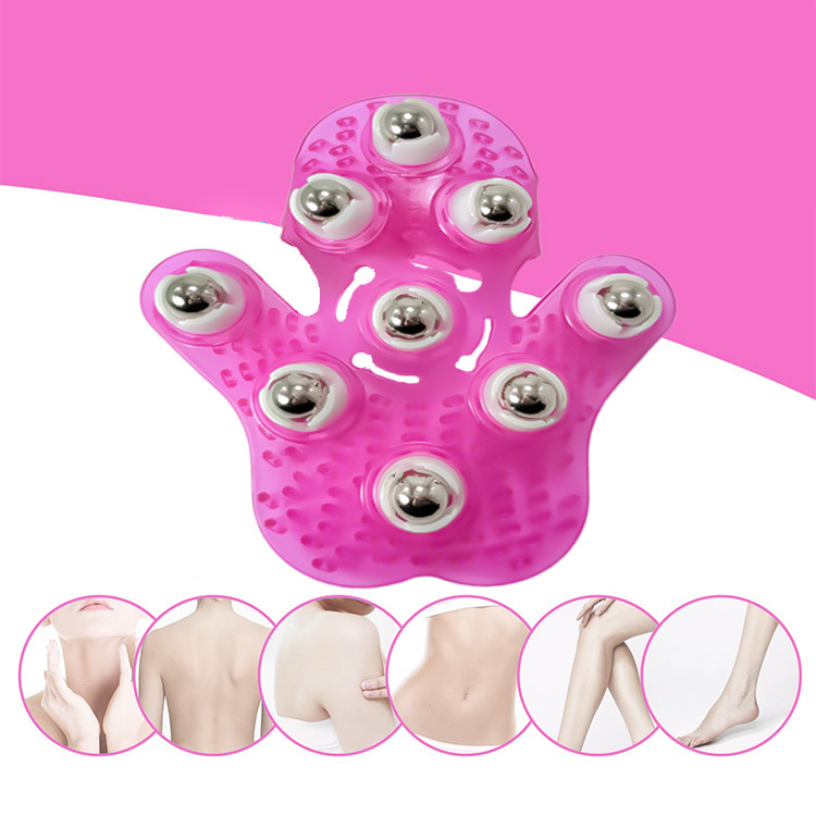 Nine-bead massage gloves, Zhenfeng Nine-bead massage brush, joint massage, direct sales of massage and body shaping ball massager details Picture