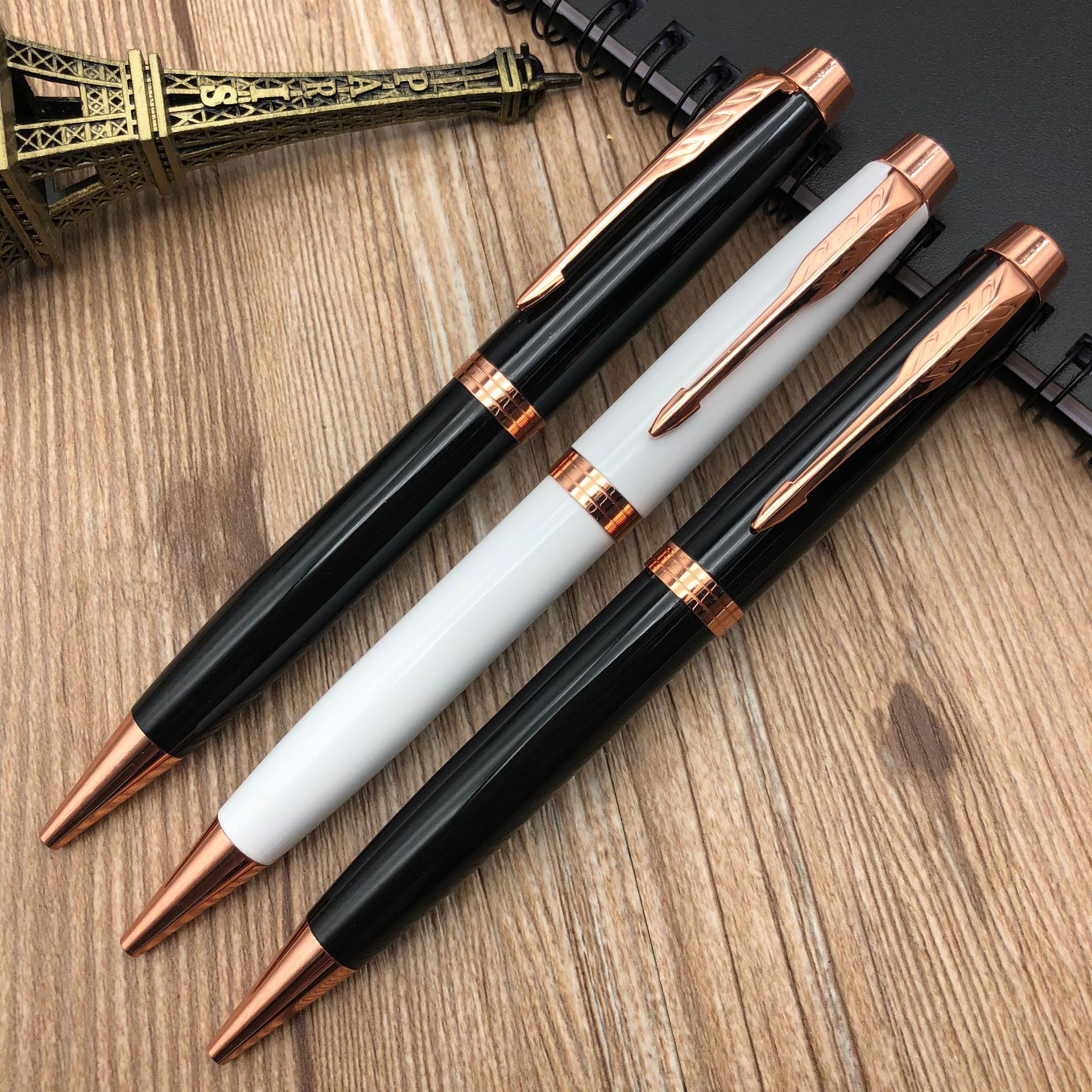 New manufacturer wholesale all-metal ballpoint pens, gift pens, advertising pens can be printed with logos