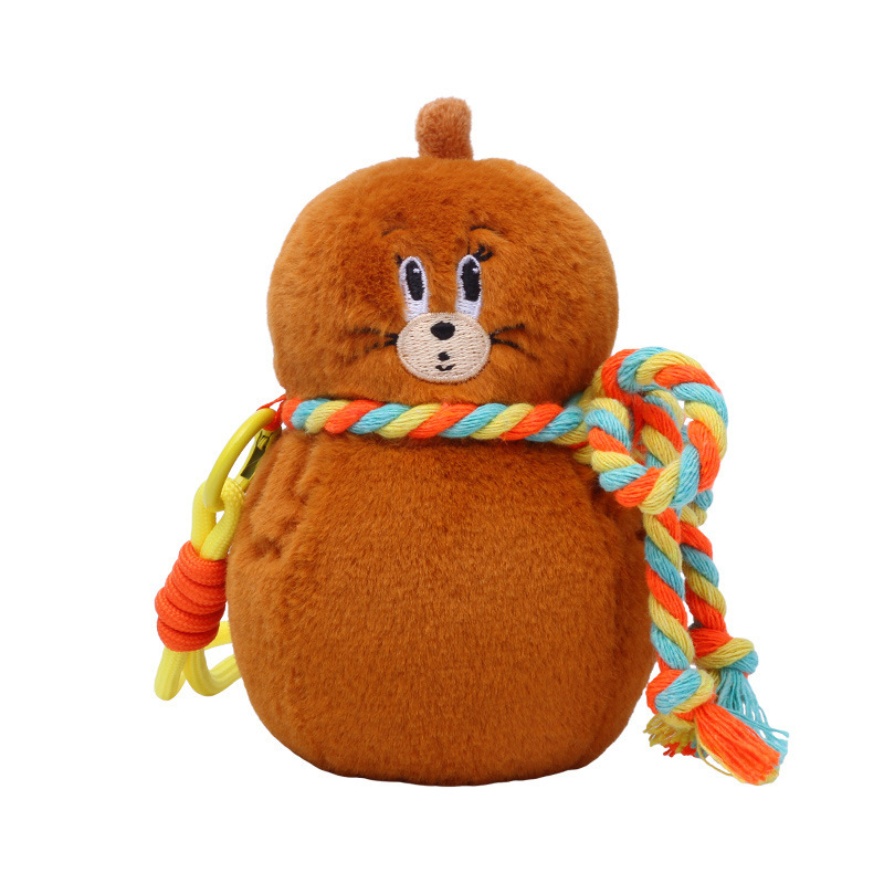 正版猫和老鼠毛绒玩具公仔挂件福禄寓意可爱葫芦礼物玩偶包包挂饰白底实物图