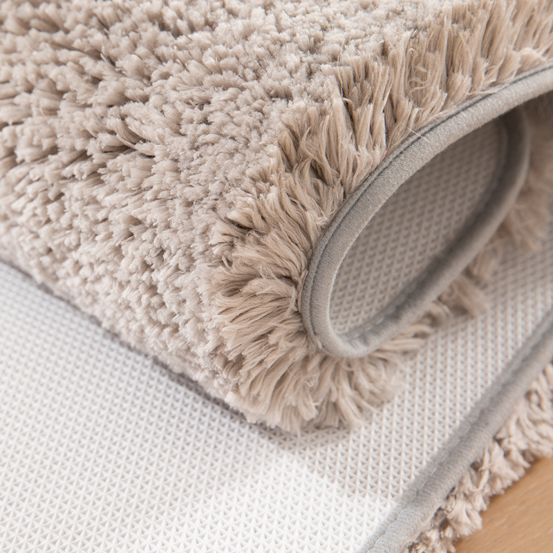 Cross-border thickened plush absorbent floor mat, bathroom anti-slip foot mat, household kitchen and bathroom floor mat, entrance door mat details Picture