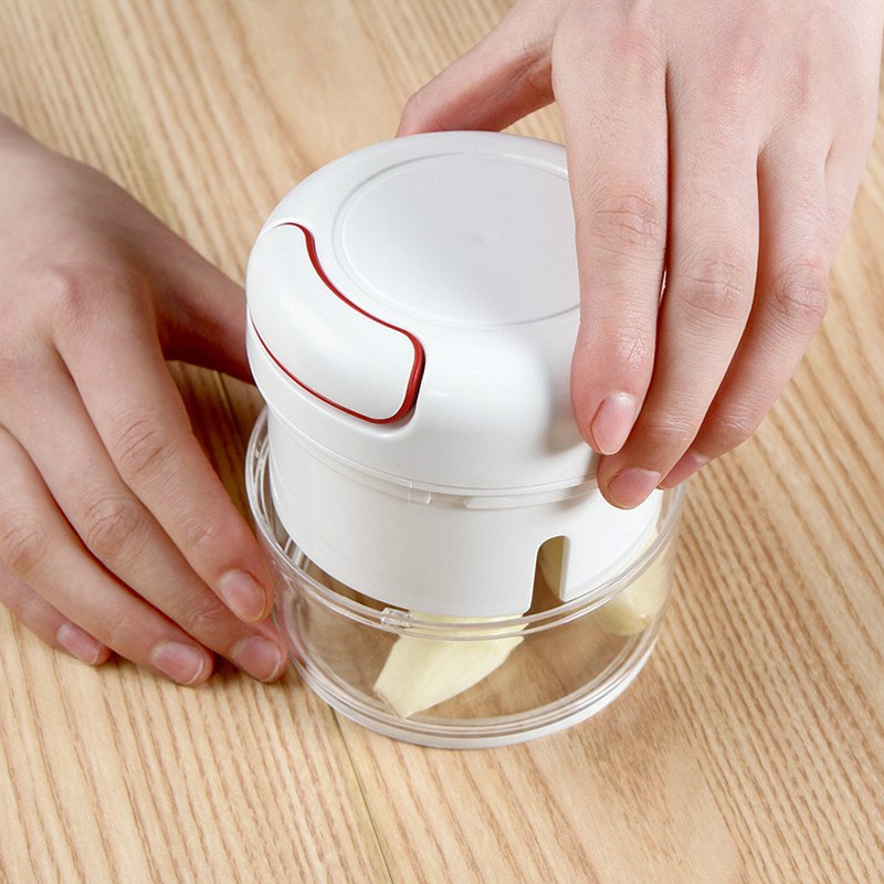 Cross-border multi-functional vegetable cutter, manual garlic pusher, mini garlic grinder, household garlic paste magic tool, garlic press and garlic mashing machine details Picture