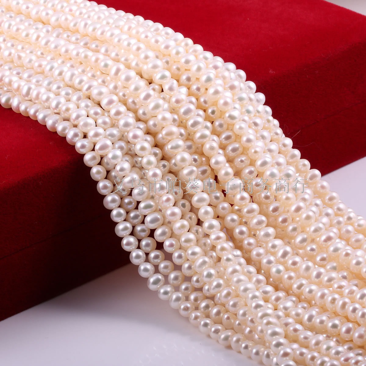 Exquisite natural freshwater pearls, nearly round pearl strings with minor flaws, DIY jewelry accessories, handcrafted jewelry
