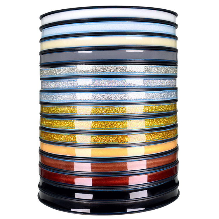 美缝贴厨房美边线条自粘家用燃气灶边缝贴浴室水池防霉防潮挡水条                              白底实物图