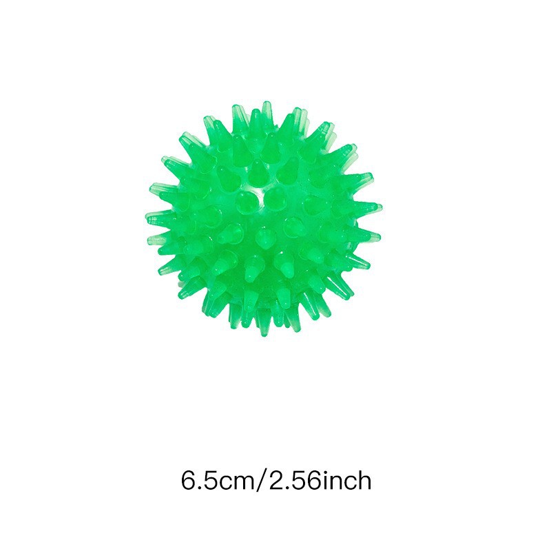 TPR, a cross-border bestseller in pet toys, has made a self-praise statement. The toy ball is a dog that is resistant to biting and has elastic spines. It is a medium to large-sized dog toy details Picture