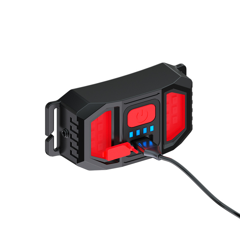 Cross-border COB large headlamp, outdoor camping and mountain climbing maintenance work, lightweight sports, outdoor fishing headlamp Specification image