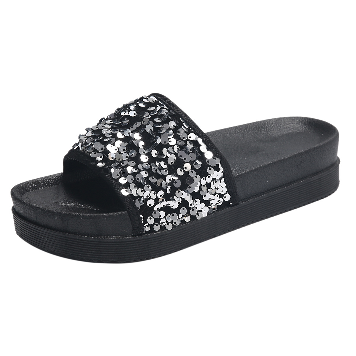 25春夏松糕同款一字拖松糕厚底增高休闲外穿沙滩凉鞋耐磨一字拖