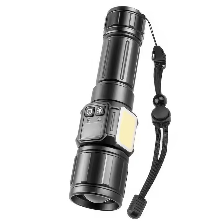 High-intensity long-range bright flashlight, rechargeable, long-lasting portable, outdoor night fishing, emergency maintenance, multi-functional lighting Item Picture