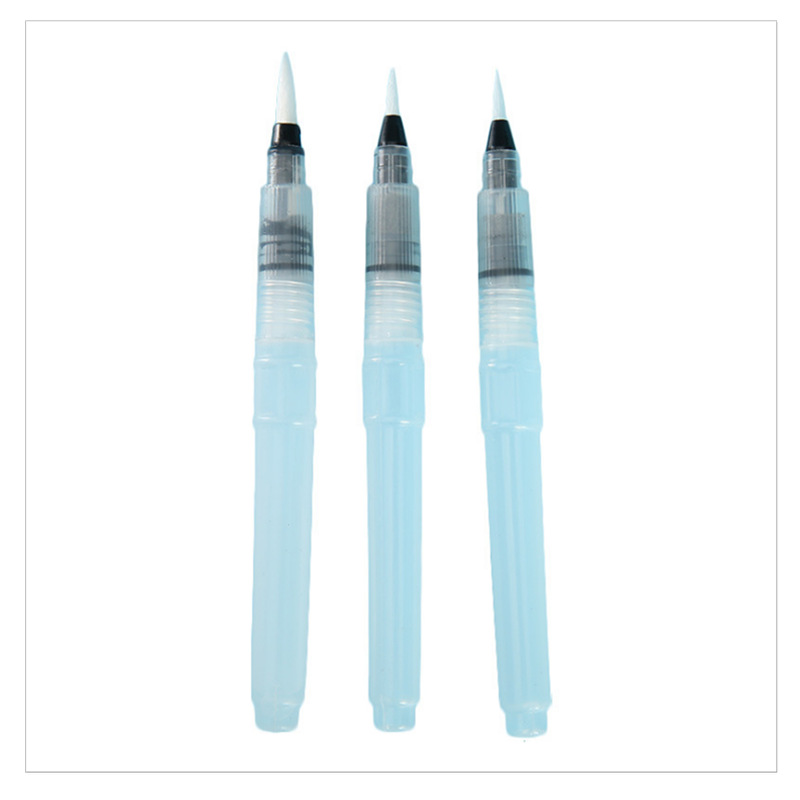 Cross-border best-selling watercolor pens, white soft-tipped brushes, creative calligraphy pens, soft brushes dipped in water for color adjustment, tap water brushes Item Picture