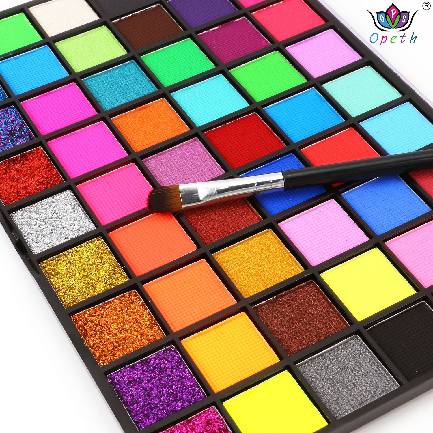 Wholesale of 54-color body painting paints for Halloween face, facial painting cream and oil painting sets, which are popular in foreign trade Application Scenario