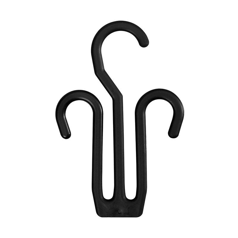 Non-perforated slippers hook, simple bathroom shoe hook, plastic herb-shaped drag hook, multi-purpose supermarket shoe hook, display hook Item Picture