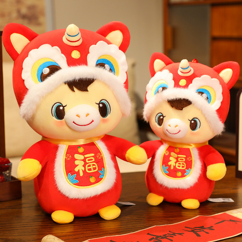 In 2026, there will be lucky bellyband little horse dolls, 2026 Year of the Horse mascot figurines, zodiac horse plush toys for the Year of the Horse Application Scenario