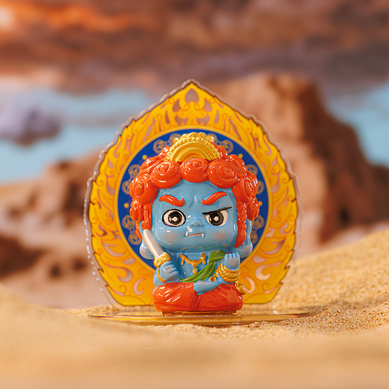 Direct sales from the manufacturer of creative and cute Buddha bao You blind box figurines, scenic spots, temples, table handicrafts and small ornaments details Picture