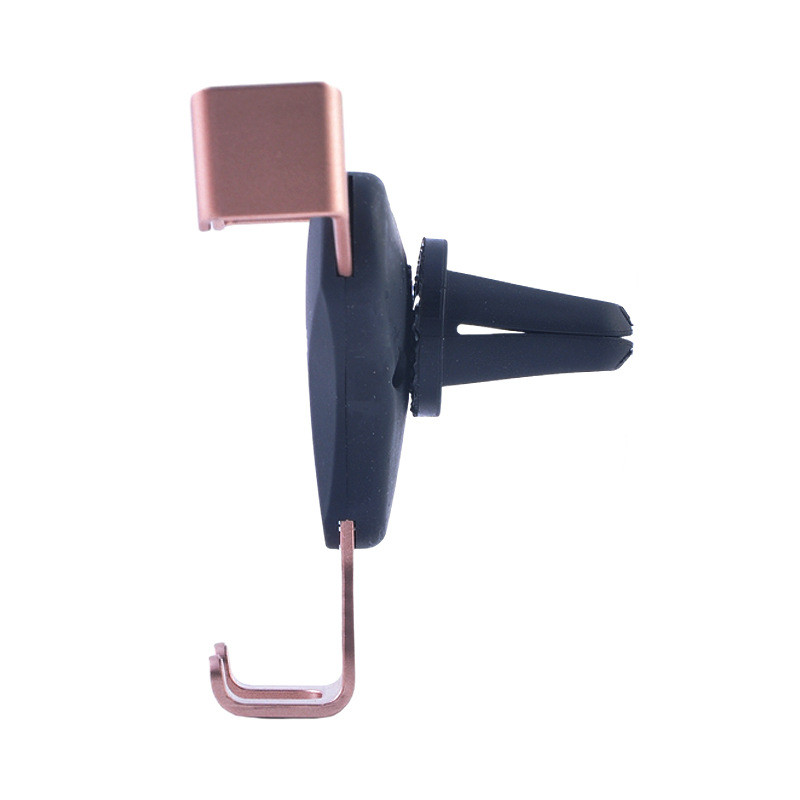 Pewer's new air outlet gravity sensor car lazy phone stand, car imitation metal navigation triangular gravity Application Scenario