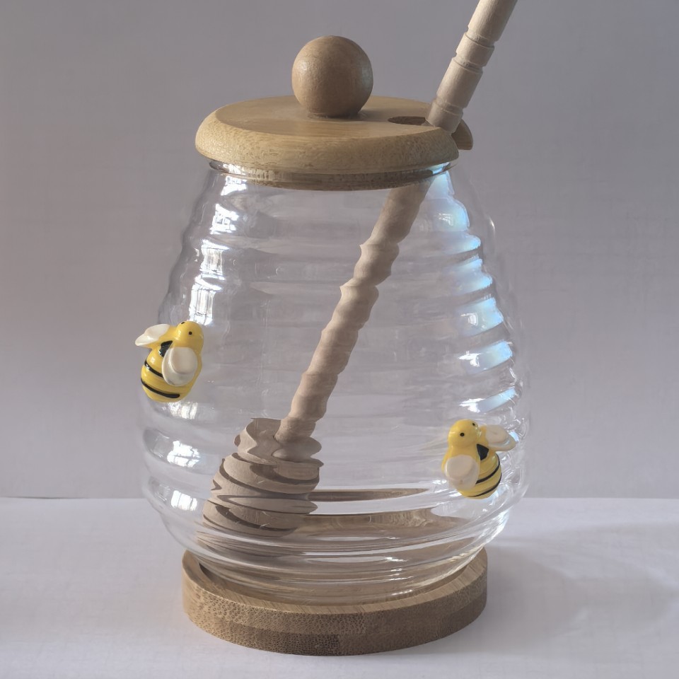 علب العسل الزجاجية، علب العسل المصنوعة من الخشب Specification image