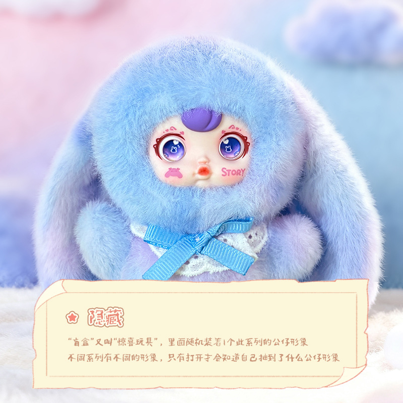 Youmi Rongrong Fairy Tale Town Plush blind boxes, children's student dolls, toys, gifts, home and bedroom decorations details Picture