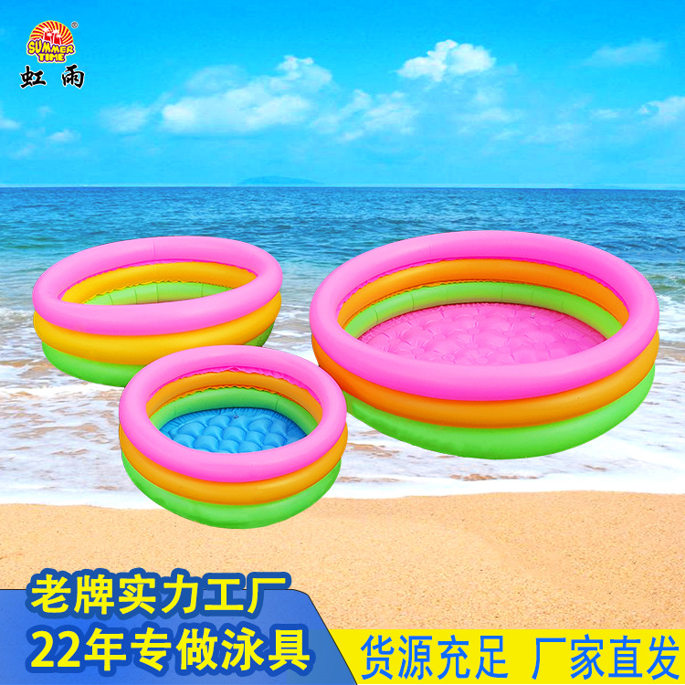 游泳用品/游泳圈/游泳圈儿童卡通/脚踩泵/泳圈打气筒细节图