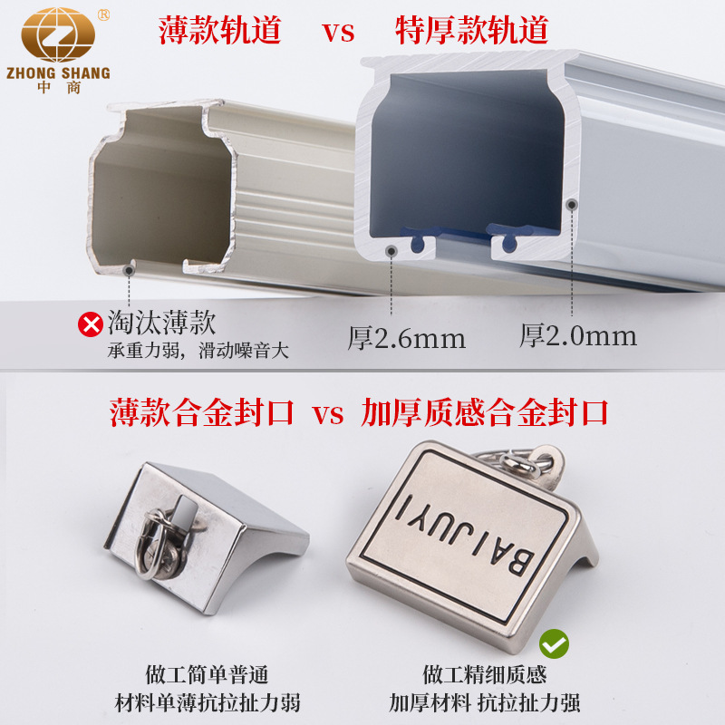 家具滑轨实物图