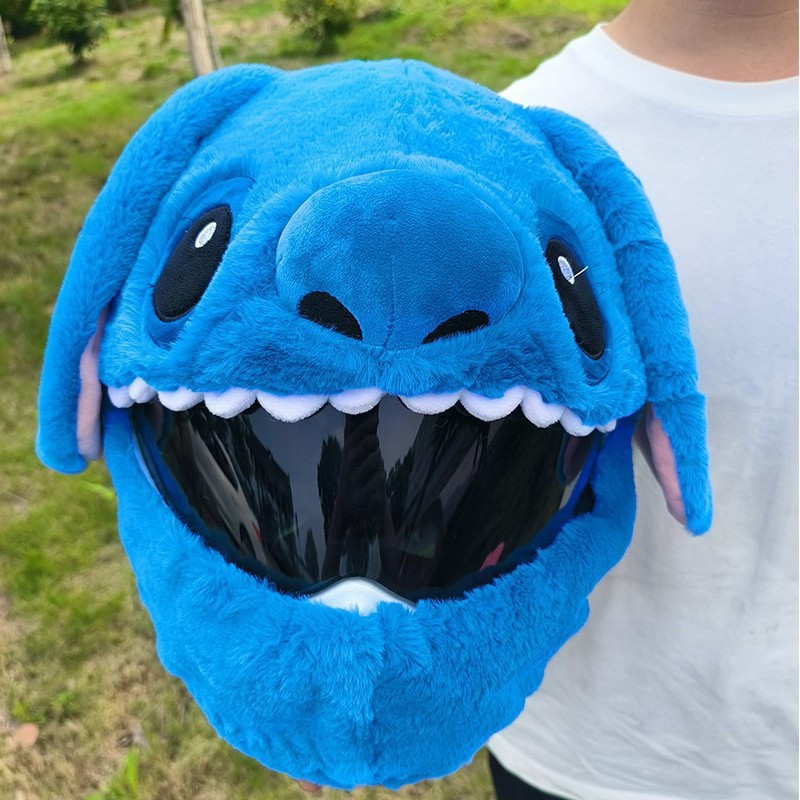 The helmet protection headgear, the Teddy cartoon male and female motorcycle, the anti-scratch puppy, the lift-off helmet, and the plush animal are so cute Application Scenario