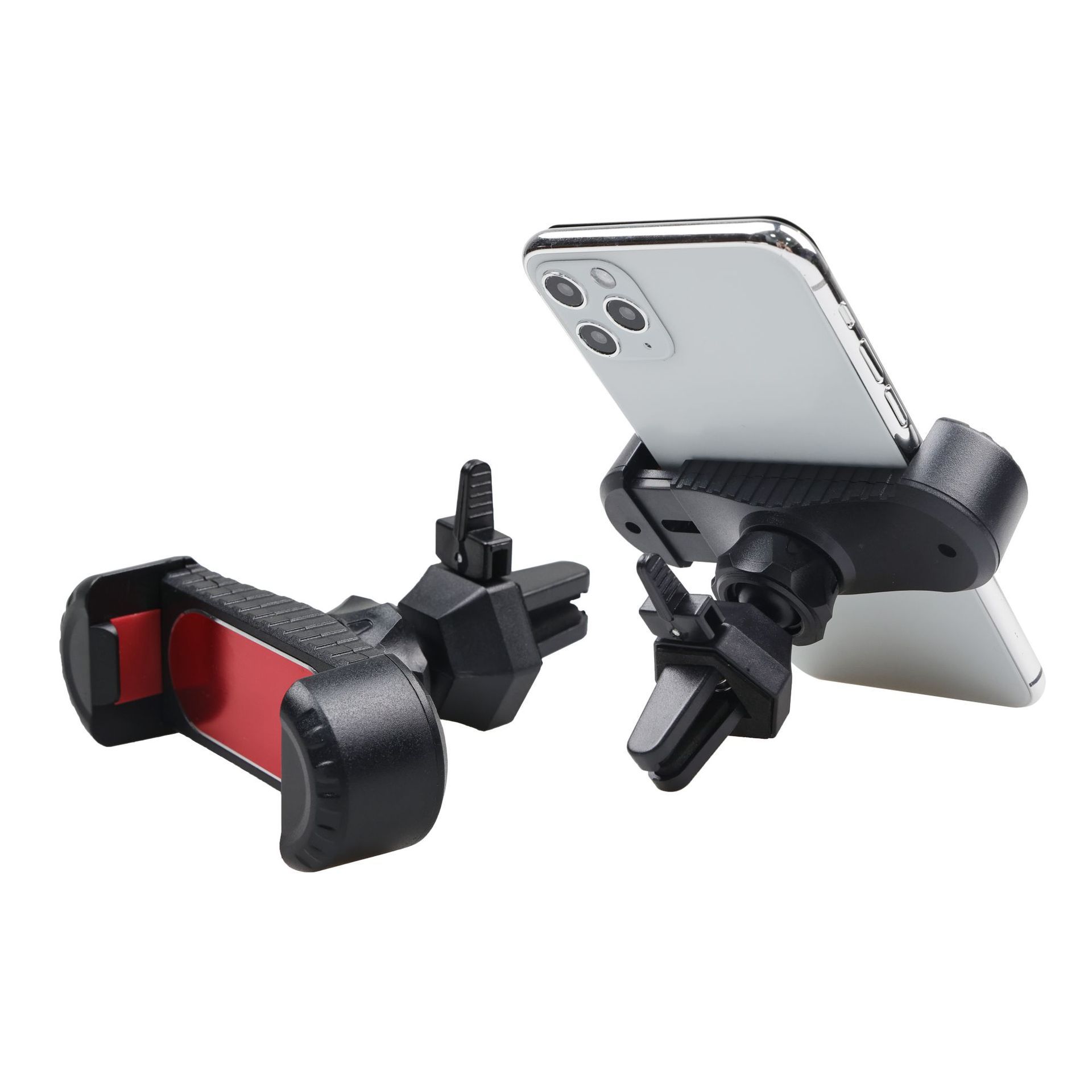 New 360-degree rotating car air outlet mobile phone stand wholesale, car stretchable lazy navigation stand Item Picture