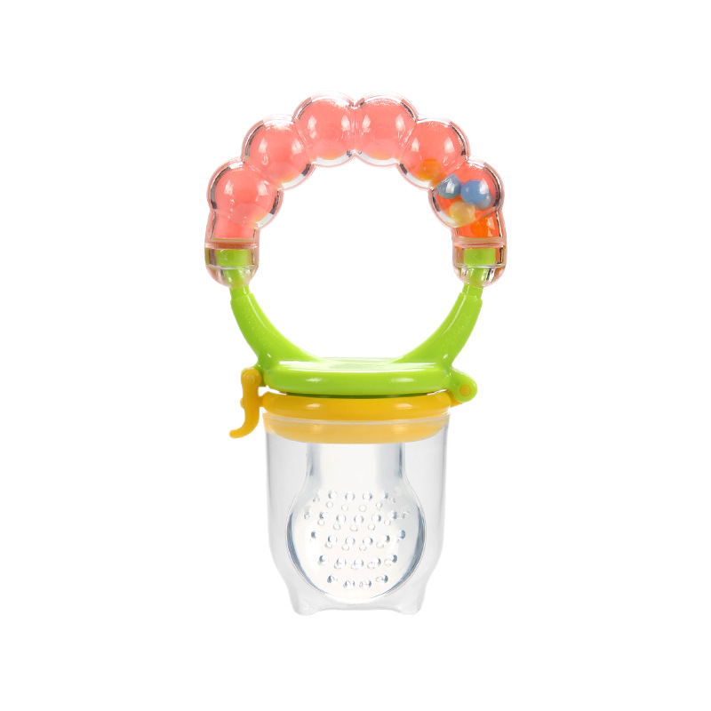 Bite Bite Joy Silicone mesh bag pacifier, fruit feeding complementary food device, children's fruit and vegetable Joy baby products wholesale Item Picture