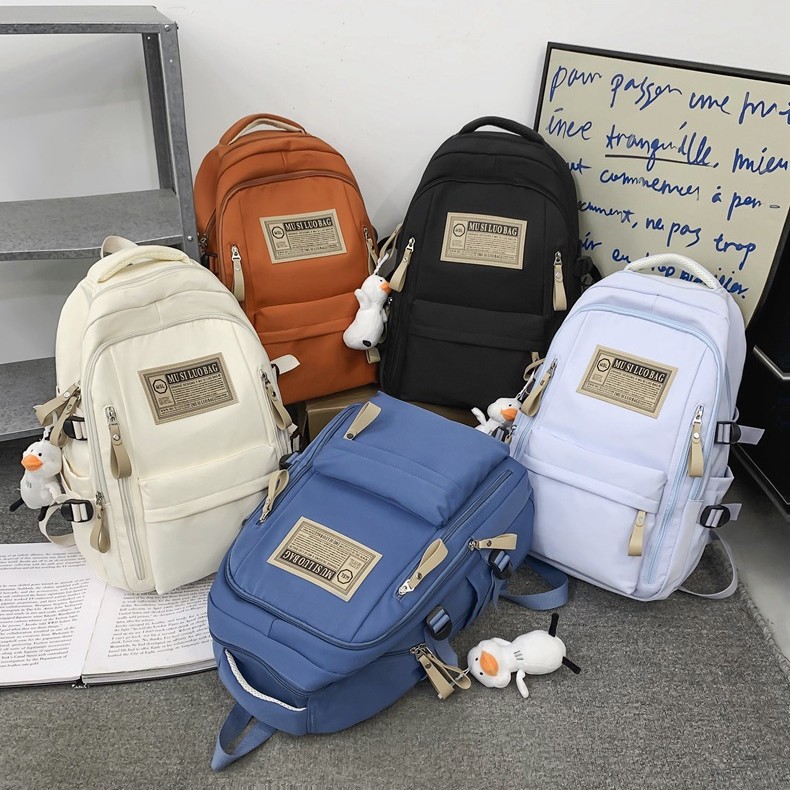 New large-capacity backpack for girls, high school and junior high school students, and middle school students