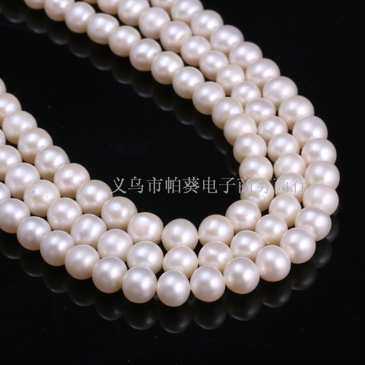 High-quality, exquisite natural freshwater pearl potato-shaped pearl DIY jewelry accessories, handcrafted jewelry production and wholesale Specification image