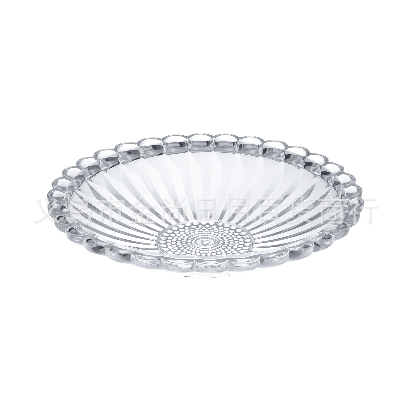 Creative fruit platter, living room coffee table, high-end plastic crystal fruit platter, front desk candy platter, snack platter