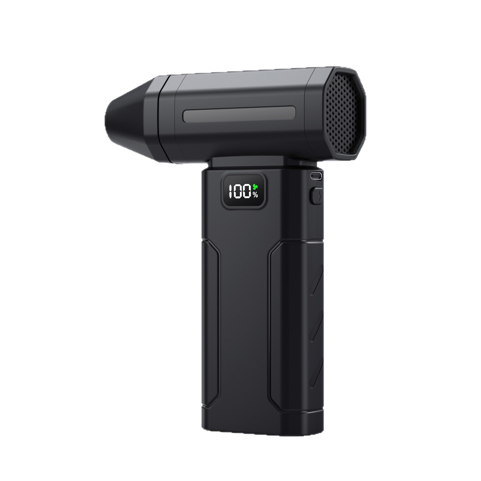 X8 Cross-border Violent Turbine Fan, high-speed brushless mini Portable fan, outdoor handheld wireless hair dryer fan Item Picture