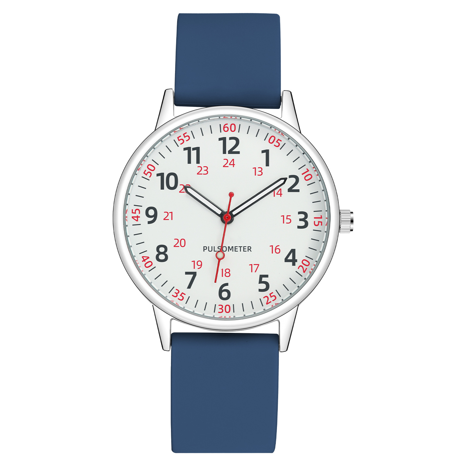 IBSO Nurse quartz watch with silicone strap, luminous, waterproof, large digital, a best-selling cross-border e-commerce product Item Picture