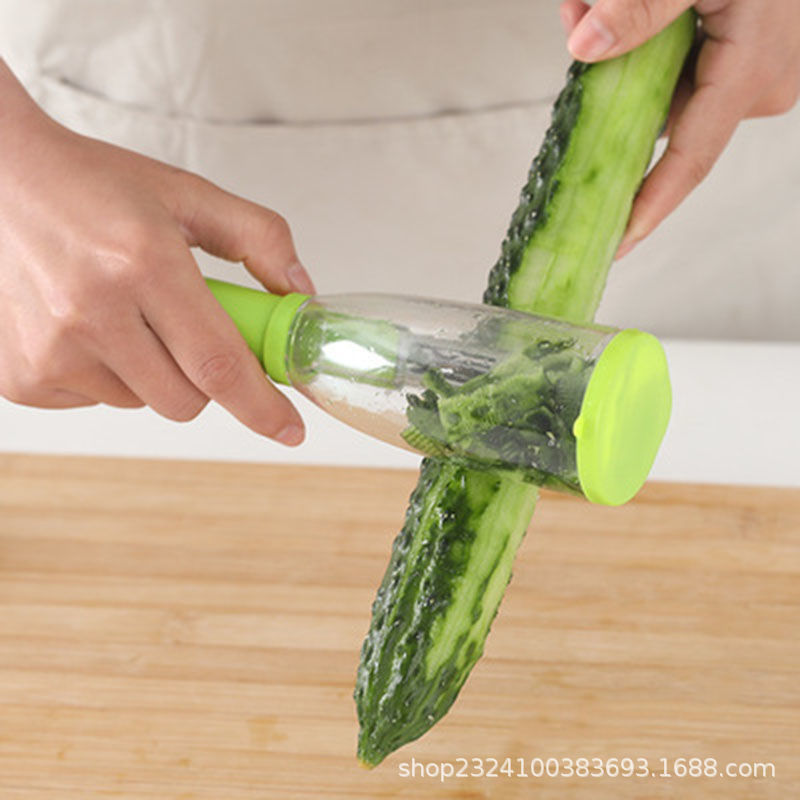 Multi-functional storage type peeler, loofah peeler, household fruit peeler, wholesale peeler Specification image