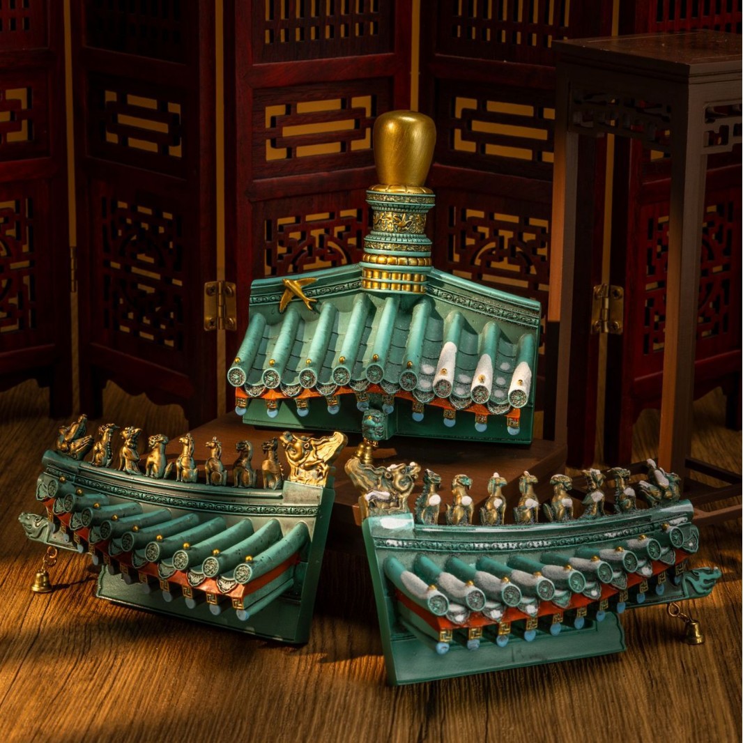 The fridge magnets in the eaves of Zhonglou feature Chinese aesthetics and are both decorative and practical. Factory stock available, mixed batch supported, large quantity Specification image