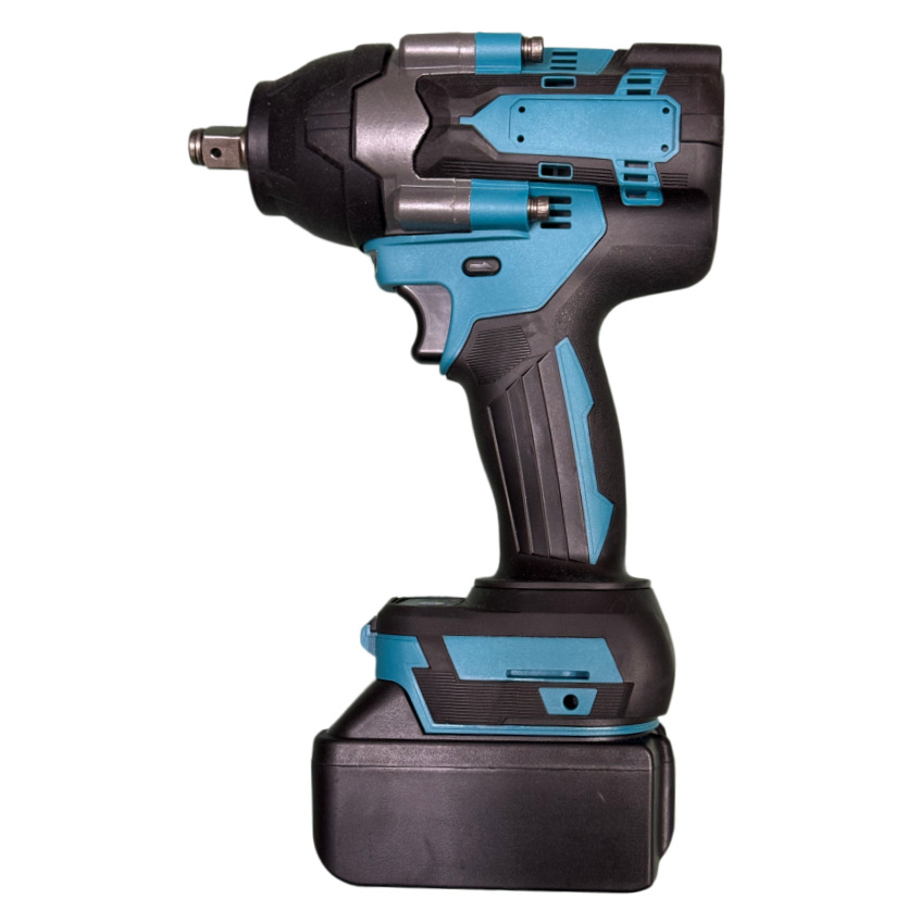 800n high-torque, high-power electric wrench, lithium battery rechargeable, auto repair impact wrench, carpenter, scaffolder, auto repair details Picture