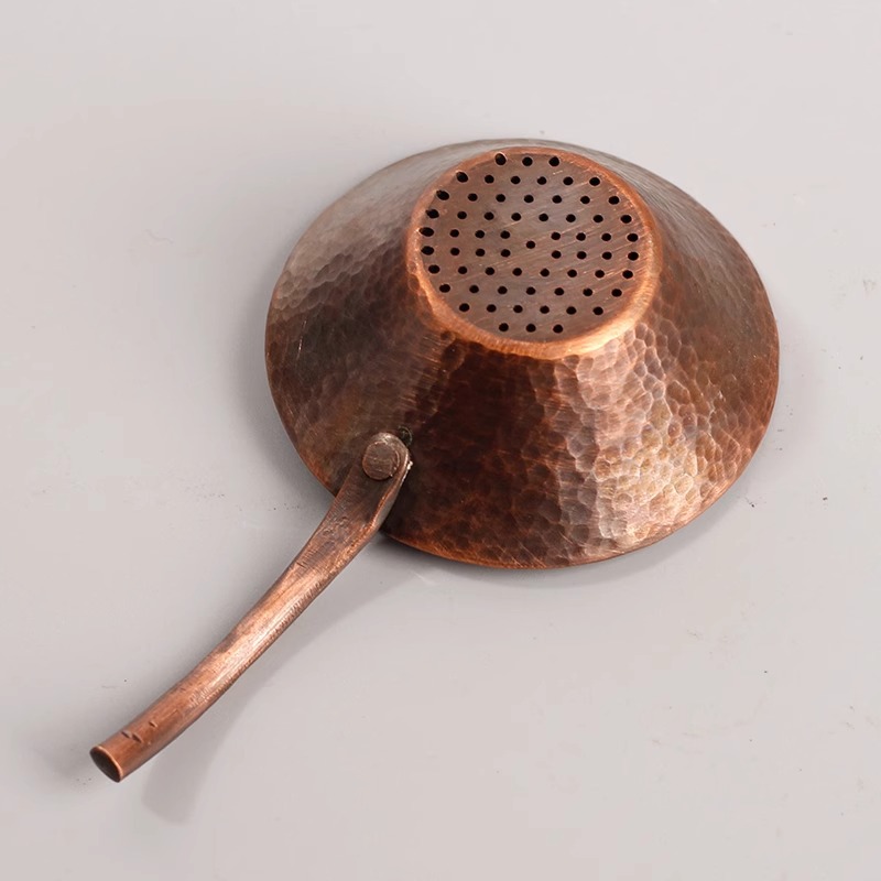 Copper strainer, stainless steel filter screen, kitchen wonder, water-draining wonder, durable and rust-proof details Picture