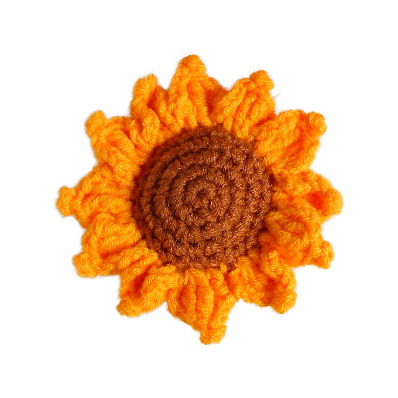 New cute fruit crocheted persimmon and strawberry keychain car bag pendant, good things happen wool pendant Item Picture
