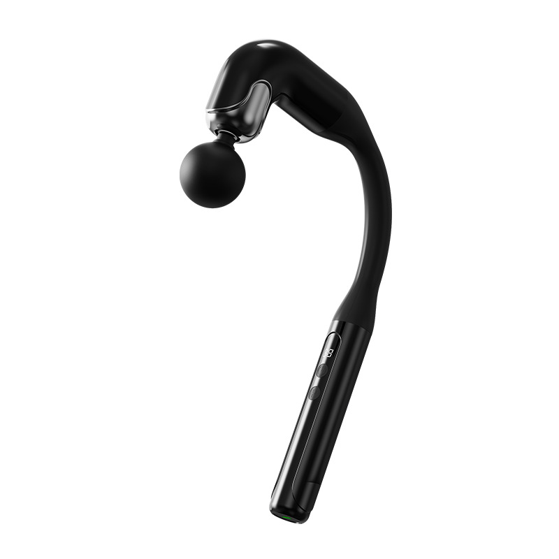 新款弯头筋膜枪锤肩敲打棒肌肉冲放松按摩可拆卸两用筋膜枪