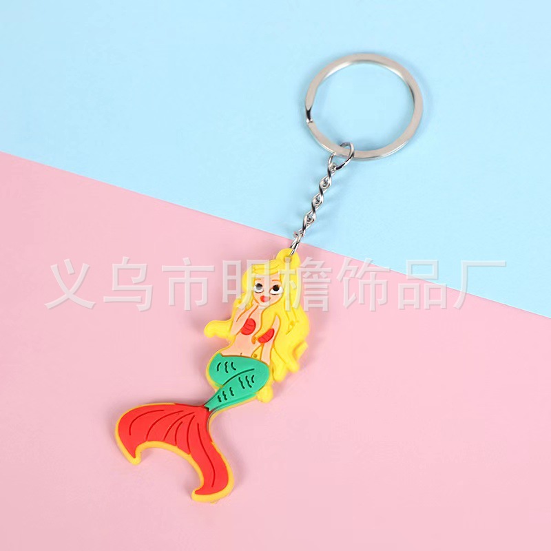 钥匙扣/卡通钥匙扣挂件/钥匙扣公仔挂件/马卡龙钥匙扣/流沙入油玩具细节图