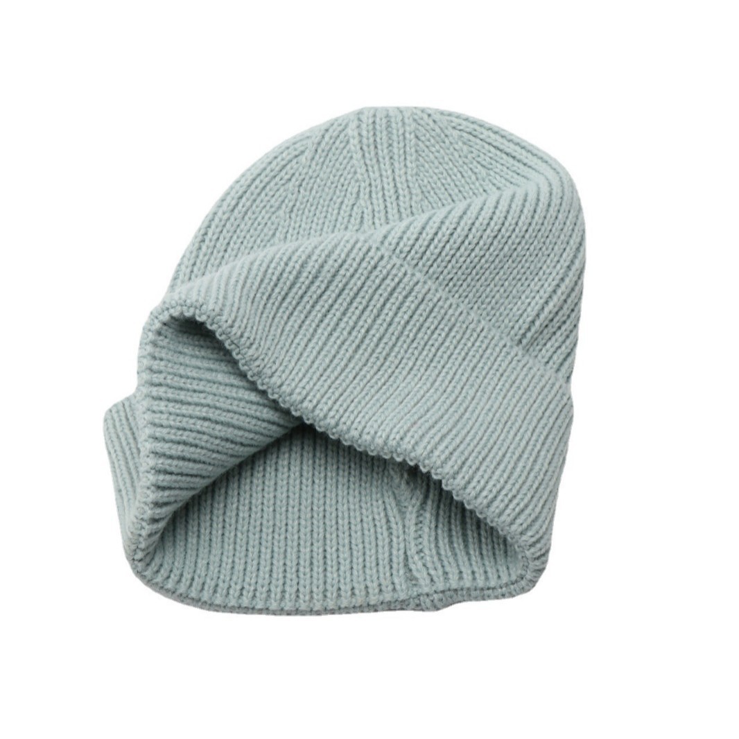 In-stock Japanese and Korean style outdoor fashionable knitted hats, acrylic imitation cashmere warm winter hats Application Scenario