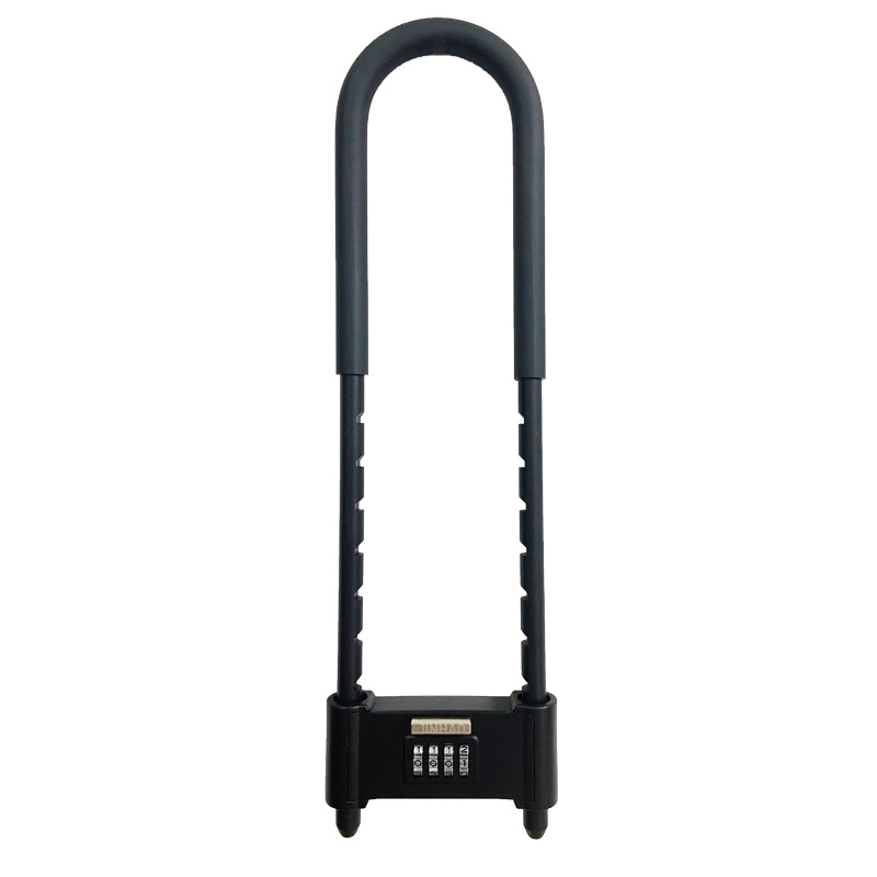 Keychain/自行车5位密码锁/车辆铅封白底实物图