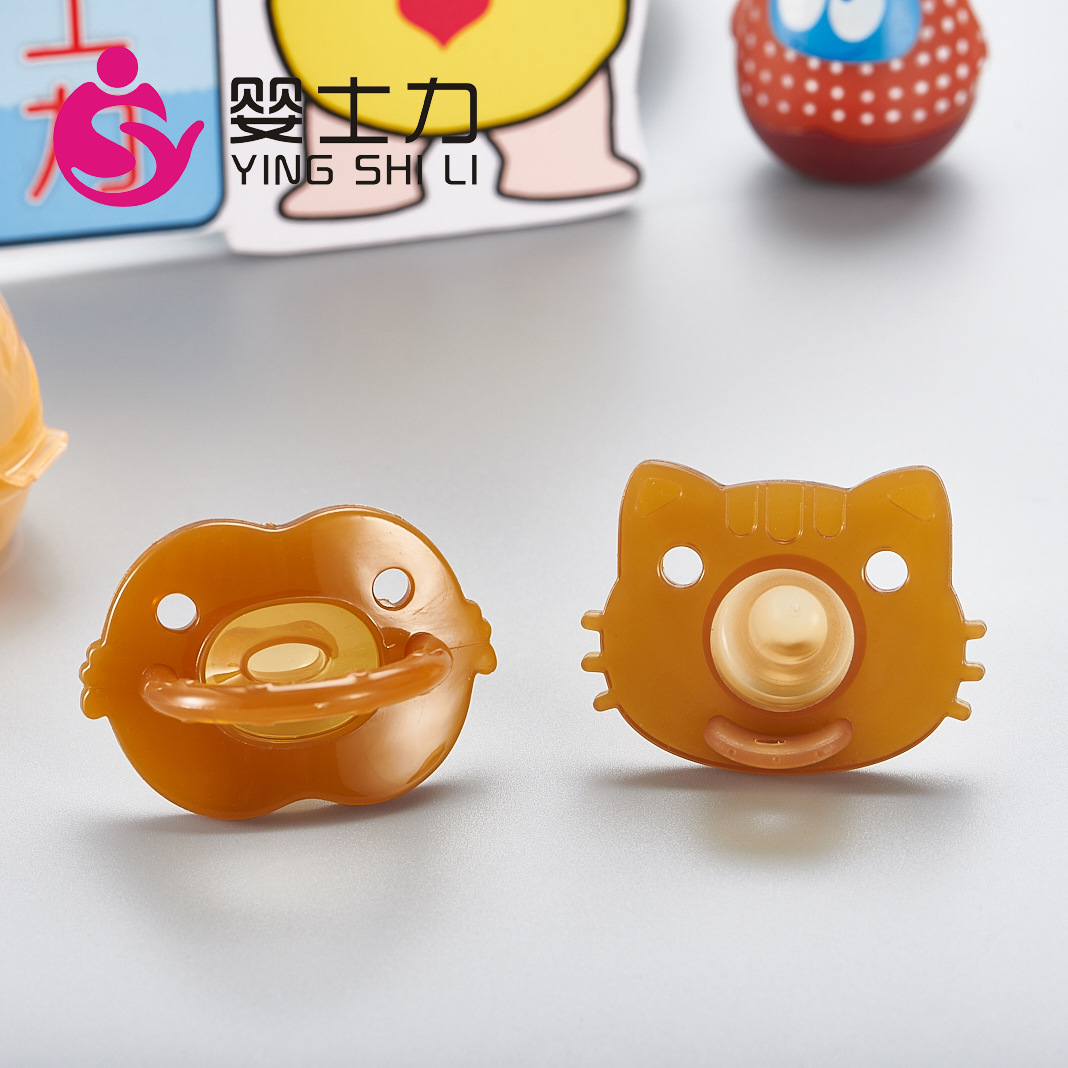 New cross-border antibacterial baby pacifier, nano-silver silicone pacifier, liquid standard diameter pacifier, durable to bite Application Scenario