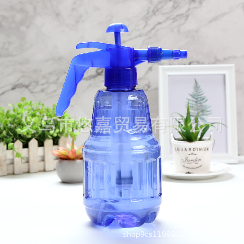 新款1.2L超细雾化塑料喷壶喷雾器洒水壶浇花喷壶产品图