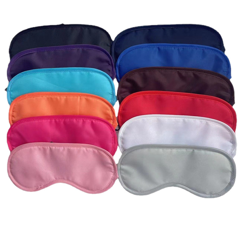 眼罩/毛绒眼罩/粉色眼罩跨境/护眼保健膏/全棉材质眼罩白底实物图