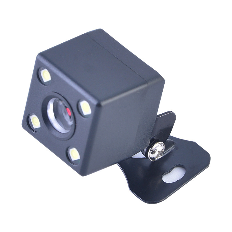 佩沃新款CCD通用倒车高清AHD鱼眼夜视广角四灯LED摄像头carcamera产品图