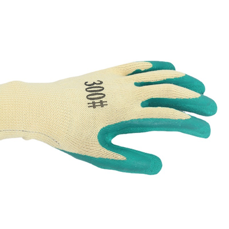 Wholesale industrial gloves, factory and construction site wear-resistant, anti-slip, anti-cutting, safe, flexible, skin-fitting, and emulsified labor protection gloves Item Picture