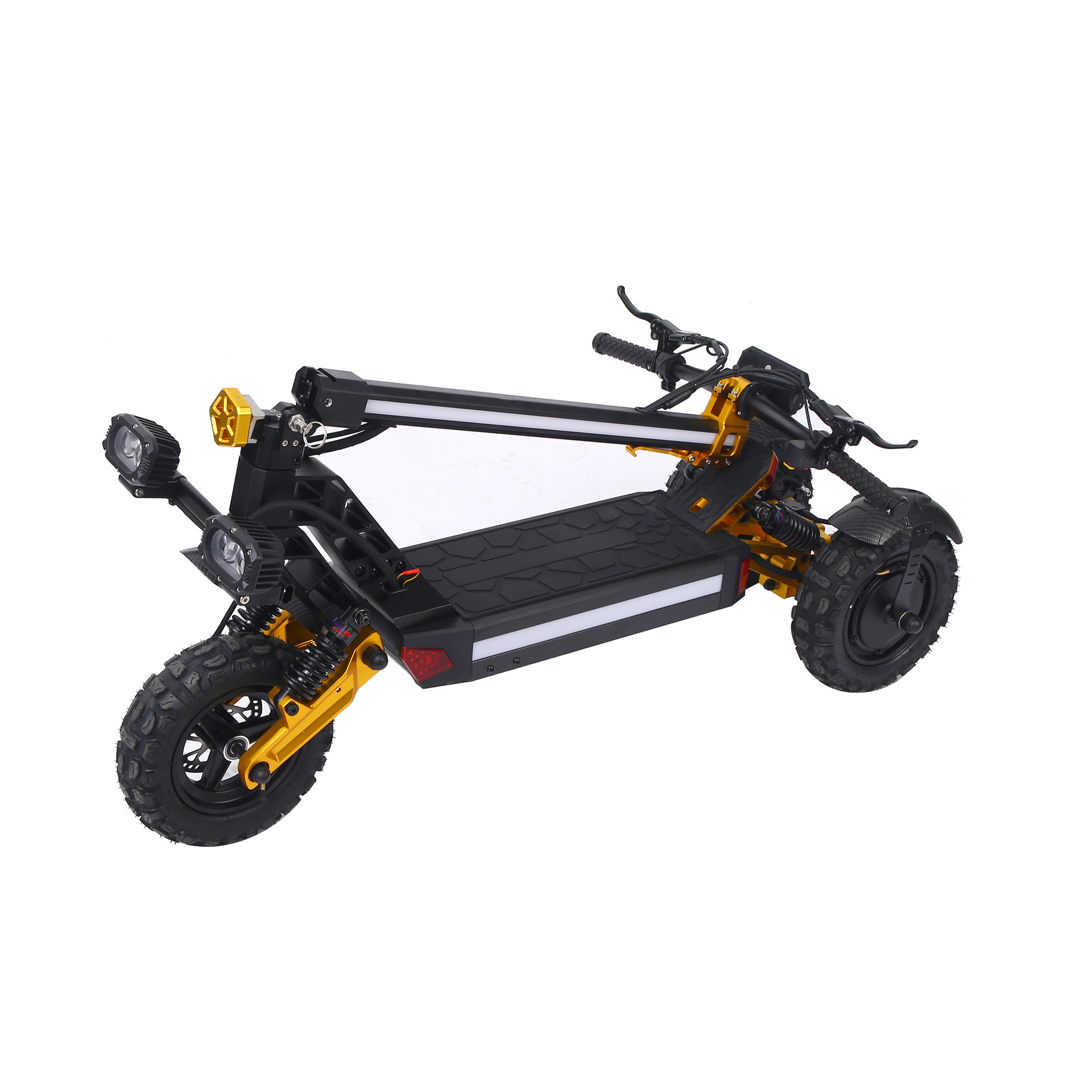 60v high-power three-wheeled electric scooter, cool color lights, full-color TFT instrument panel electric vehicle, adult mobility vehicle details Picture