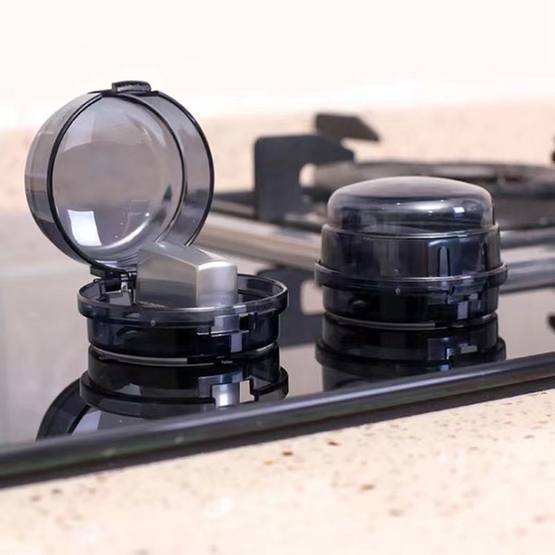 Gas stove switch protection cover, gas stove button protective cover, stove top natural gas knob oil-proof and dirt-proof protective sleeve Specification image