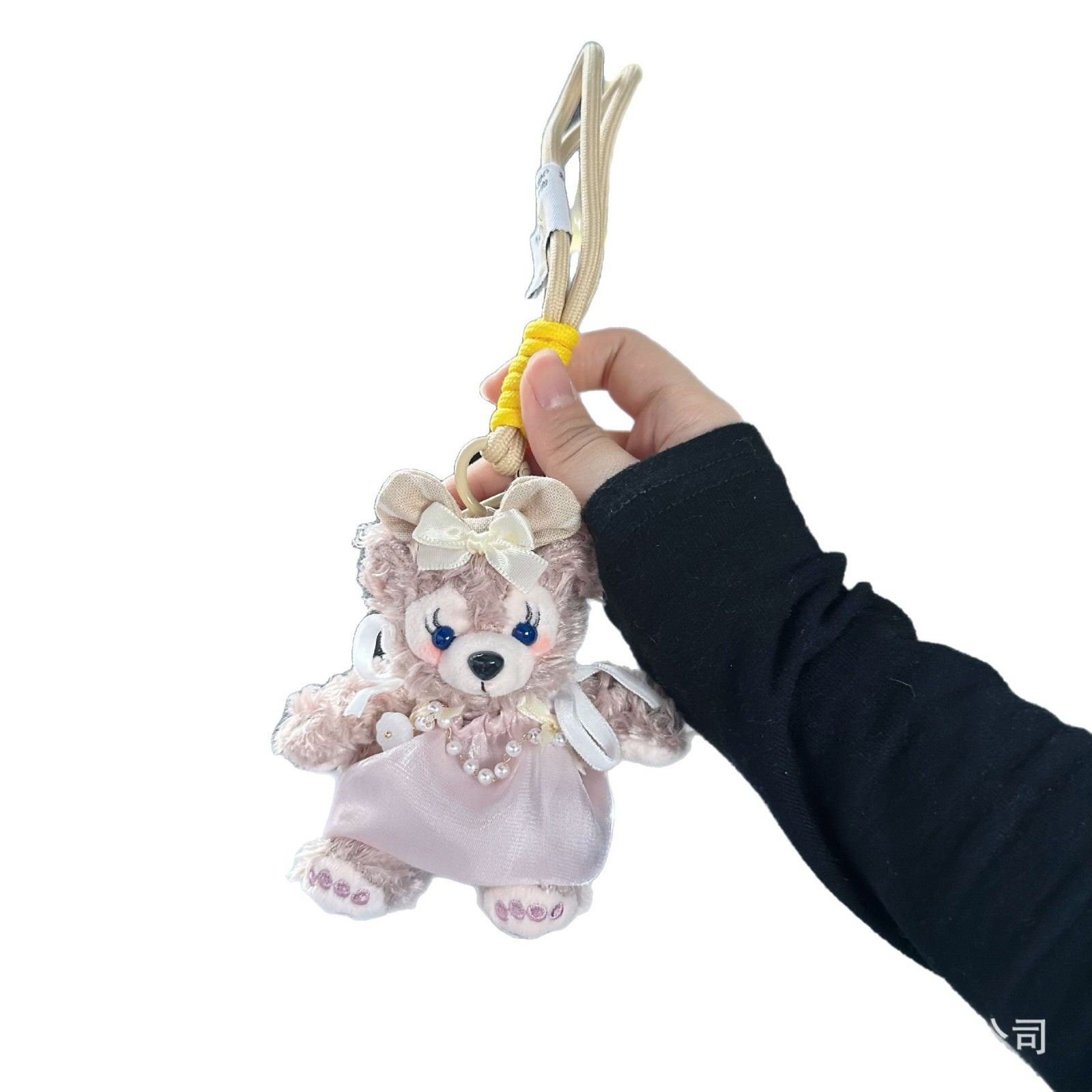 Fuqilai cartoon Shirley Rose pendants, fluffy plush dolls, car keychains, cute bag pendants wholesale Item Picture