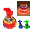 Yiwu children's toys UFO music luminous gyroscopes are selling well at street stalls. Wholesale of creative small gifts from manufacturers details Picture