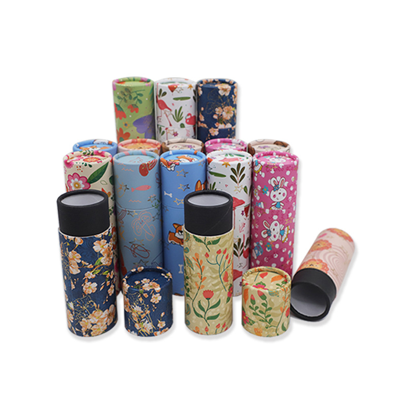 Customized hard cylindrical paper boxes, paper cans, cowhide souvenir gift boxes, gift packaging, and round paper box cylinders from the original manufacturer Application Scenario